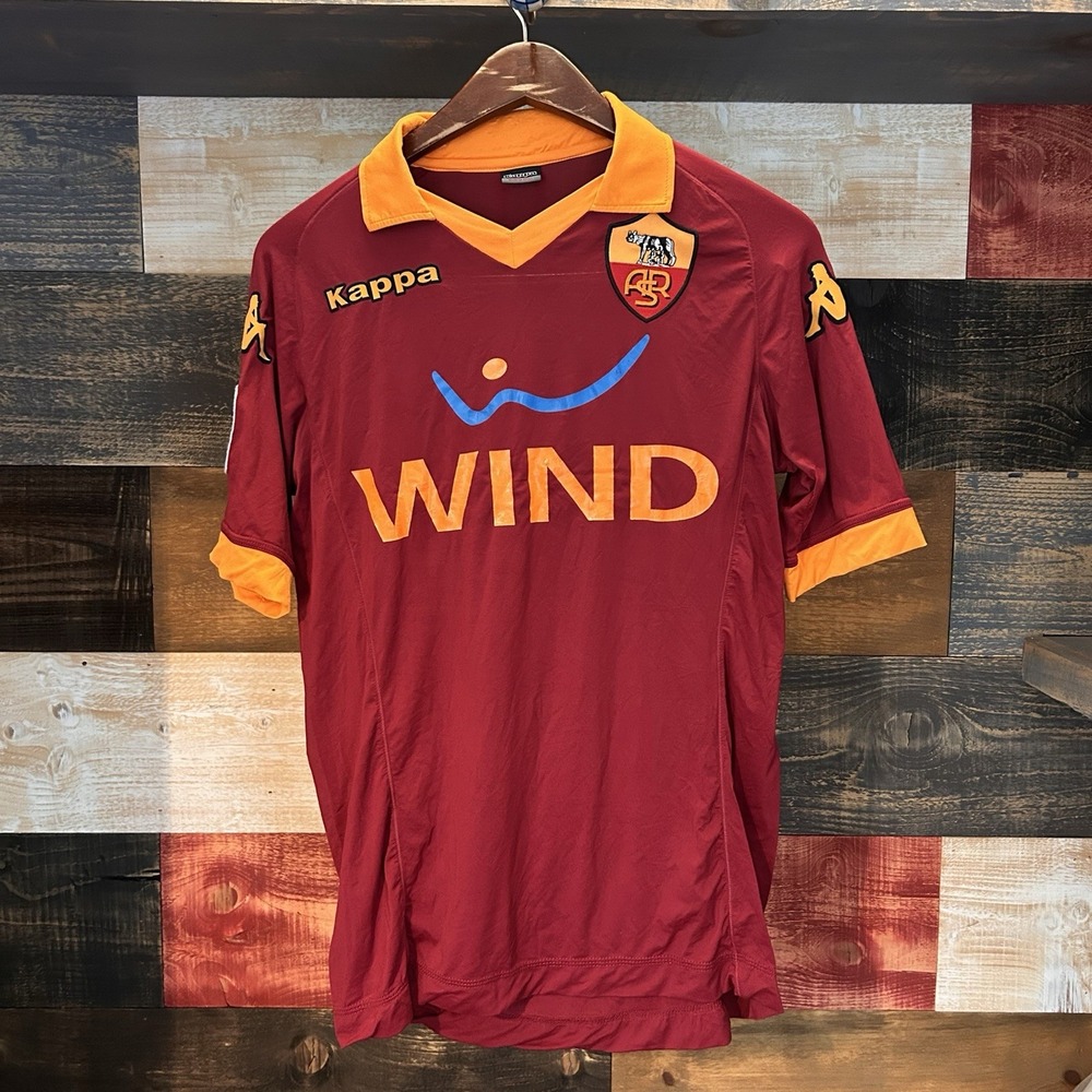 AS Roma 2011/2012 2012/2013 Home Training Jersey Kappa Size S